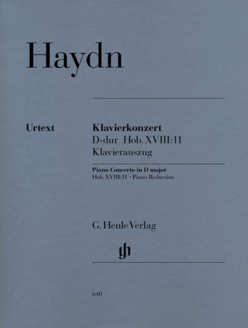 Haydn, Joseph - Klavierkonzert (Cembalo) D-dur Hob. XVIII:11: Instrumentation: 2 Pianos, 4-hands, Piano Concertos