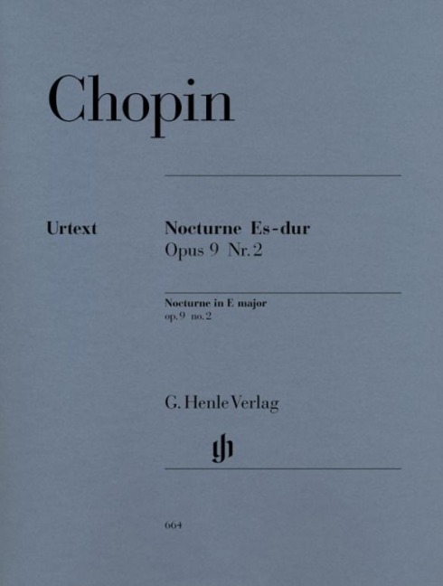 Chopin, Frédéric - Nocturne Es-dur op. 9 Nr. 2: Instrumentation: Piano solo