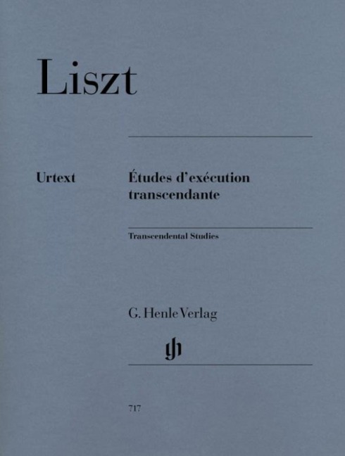 Liszt, Franz - Études d'exécution transcendante: Instrumentation: Piano solo