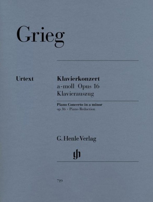 Grieg, Edvard - Klavierkonzert a-moll op. 16: Instrumentation: 2 Pianos, 4-hands, Piano Concertos