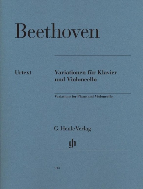 Beethoven, Ludwig van - Variationen für Klavier und Violoncello: Instrumentation: Violoncello and Piano