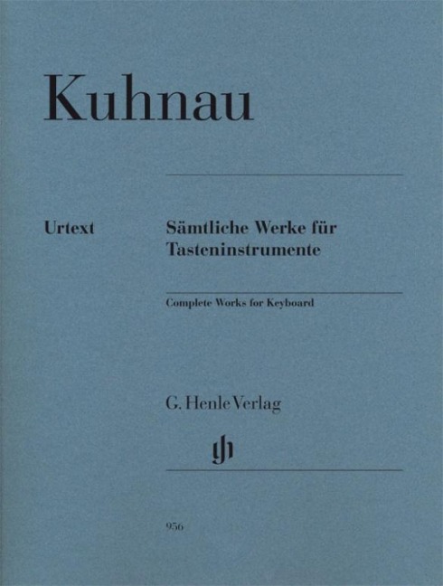 Kuhnau, Johann - Sämtliche Werke für Tasteninstrument: Instrumentation: Piano solo