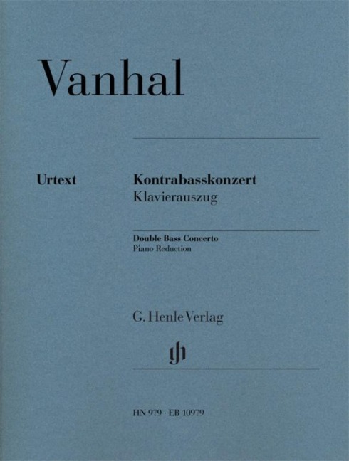 Kontrabasskonzert: Klavierauszug