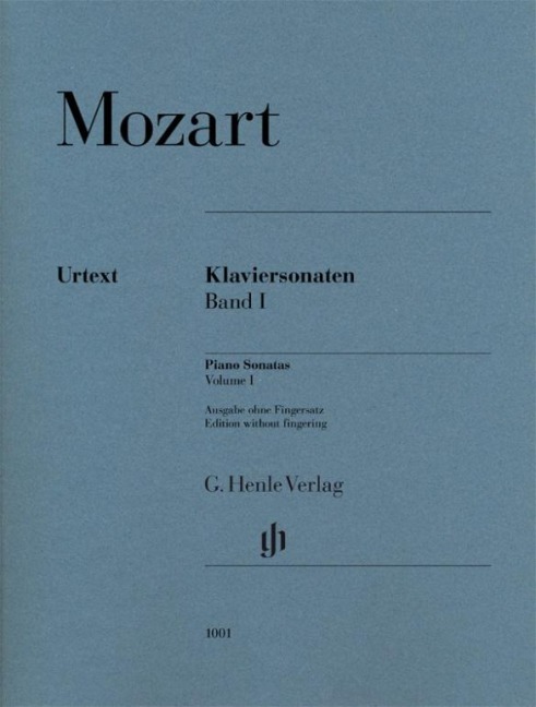 Klaviersonaten 1 br., Urtext: Ausgabe ohne FS, Klavier zu zwei Händen; ; Tasteninstrumente; Klavier; Ausgabe ohne Fingersatz;