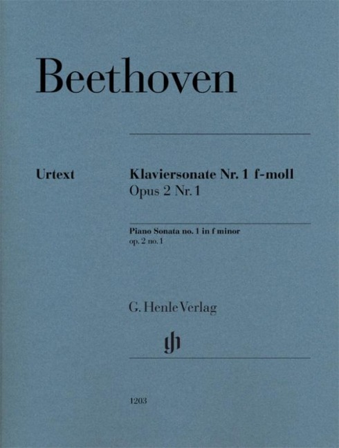 Klaviersonate Nr. 1 f-moll op. 2,1