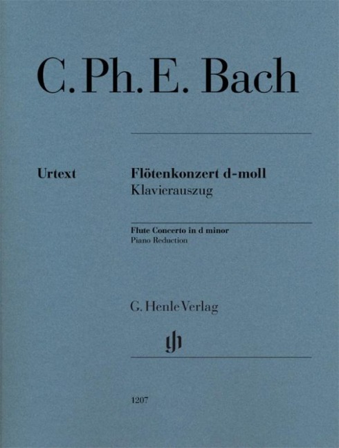 Flötenkonzert d-moll: Klavierauszug