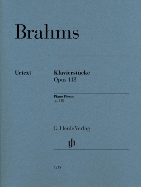 Piano Pieces op. 118: Instrumentation: Piano solo