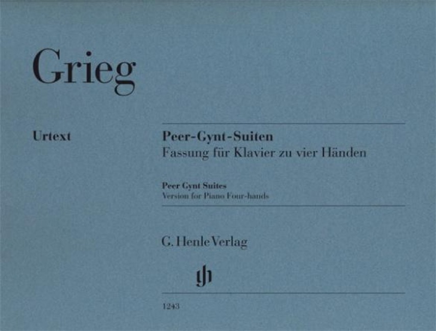 Peer-Gynt-Suiten op. 46 und op.55: Fassung für Klavier zu vier Händen