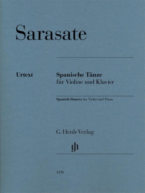 Spanische Tänze für Violine und Klavier, Urtext: Partitur und Stimme(n)