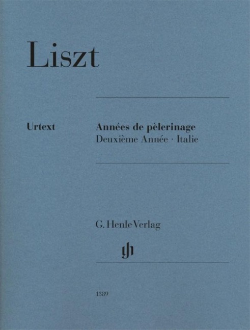 Franz Liszt - Années de pèlerinage, Deuxième Année - Italie: Besetzung: Klavier zu zwei Händen