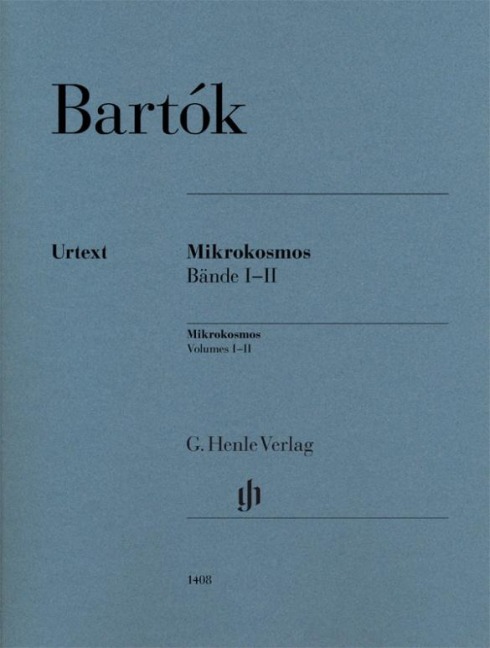 Mikrokosmos Bände I-II, Urtext: Klavier zu zwei Händen