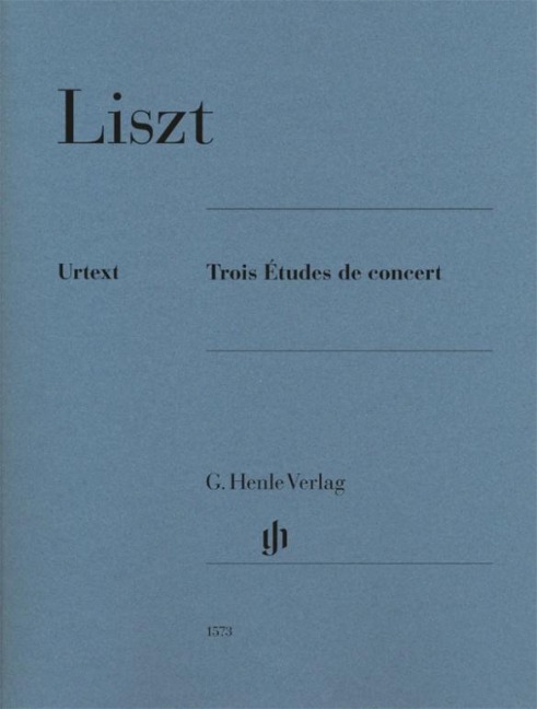 Franz Liszt - Trois Études de concert: Besetzung: Klavier zu zwei Händen