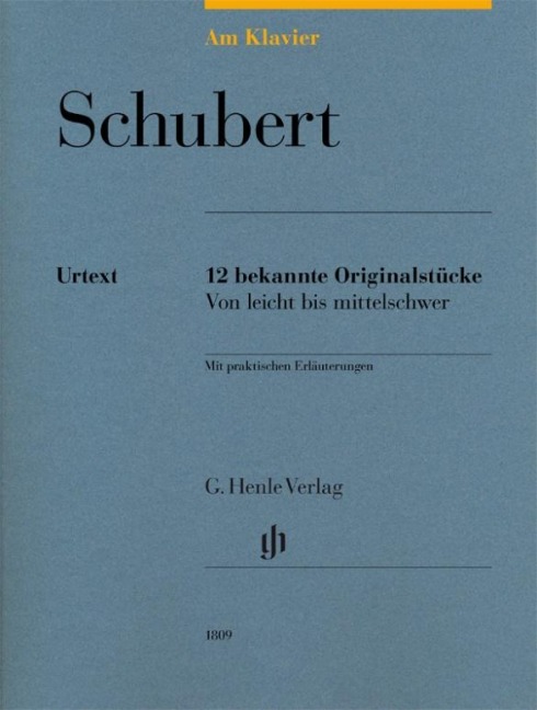 Am Klavier - 12 bekannte Originalstücke: Instrumentation: Piano solo