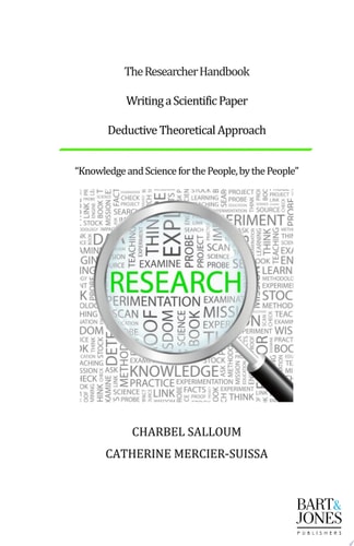 The Researcher Handbook, Writing a Scientific Paper Deductive Theoretical Approach