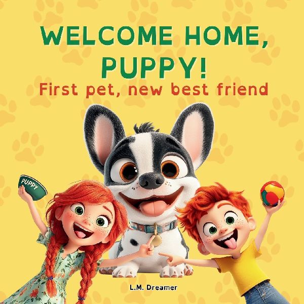 WELCOME HOME, PUPPY!: First pet, new best friend