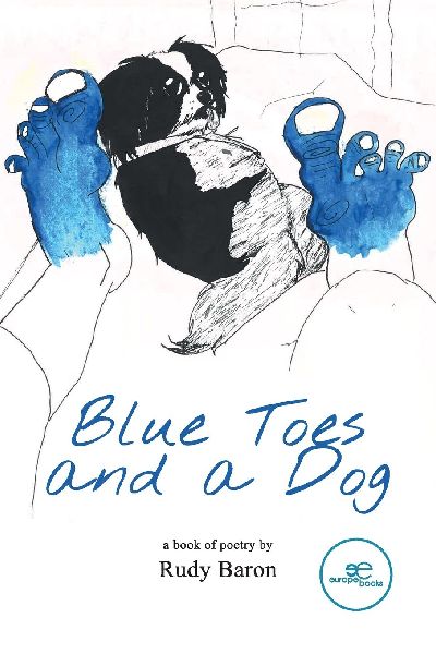 Blue Toes and a Dog