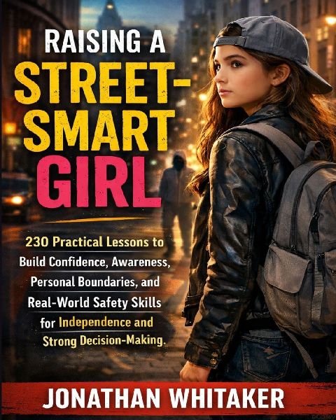 Raising a Street-Smart Girl: 230 Practical Lessons to Build Confidence, Awareness, Personal Boundaries, and Real-World Safety Skills for Independence and Strong Decision-Making