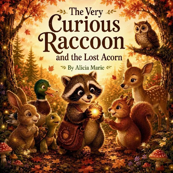 The Very Curious Raccoon and the Lost Acorn