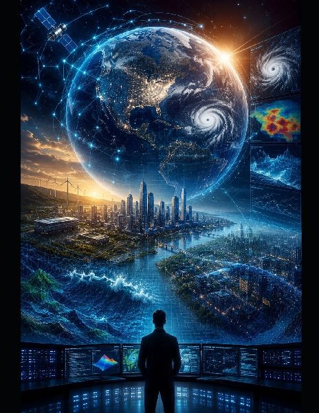 Exascale Digital Twins: Planetary Modeling and Infrastructure Resilience  (Volume-I): Architecting High-Performance Simulations for Real-Time Disaster Prediction and Urban Fluid Dynamics