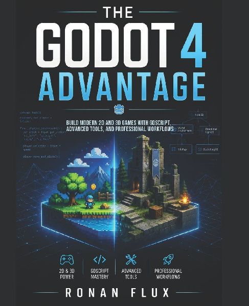 The Godot 4 Advantage: Build Modern 2D and 3D Games with GDScript, Advanced Tools, and Professional Workflows