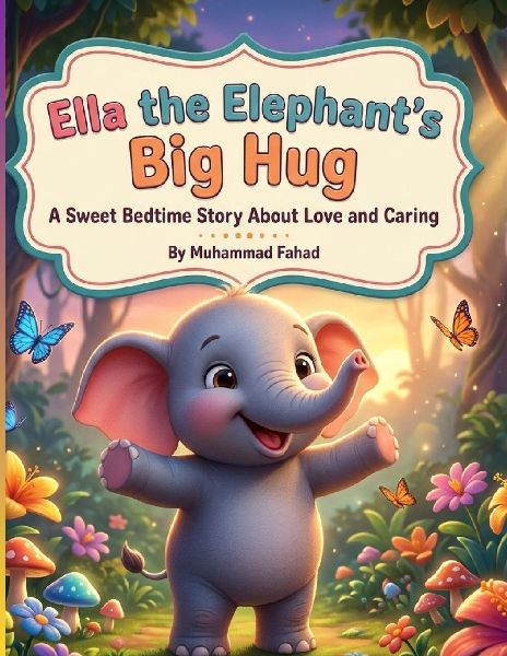 Ella the Elephant's Big Hug: A Sweet Bedtime Story About Love and Caring for Kids Ages 3-8