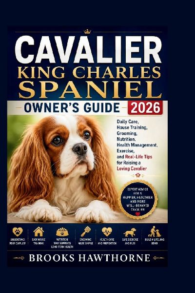 CAVALIER KING CHARLES SPANIEL OWNER'S GUIDE 2026: Daily Care, House Training, Grooming, Nutrition, Health Management, Exercise, and Real-Life Tips for Raising a Loving Cavalier