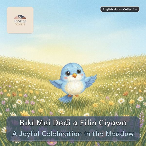 A Joyful Celebration in the Meadow: A Joyful Celebration in the Meadow A Bilingual Bedtime Story in English and Hausa