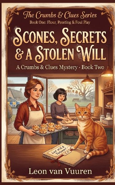 Scones, Secrets and a Stolen Will: A Crumbs & Clues Mystery