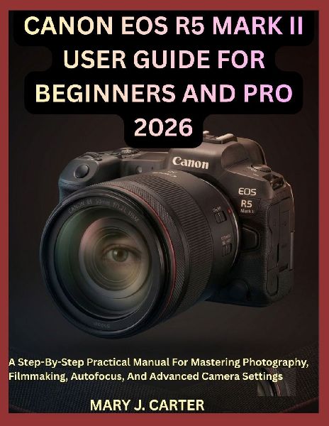 CANON EOS R5 MARK II USER GUIDE FOR BEGINNERS AND PRO 2026: A Step-By-Step Practical Manual For Mastering Photography, Filmmaking, Autofocus, And Advanced Camera Settings