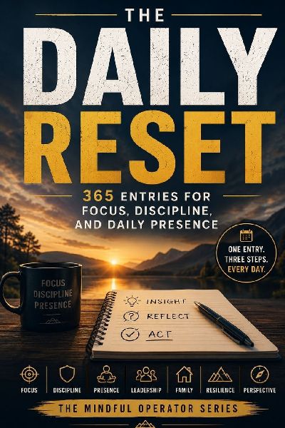 The Daily Reset: 365 ENTRIES FOR FOCUS, DISCIPLINE, AND DAILY PRESENCE