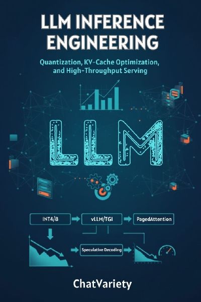 LLM Inference Engineering: Quantization, KV-Cache Optimization, and High-Throughput Serving: A Production Engineer's Guide to INT4/INT8 Quantization, vLLM, TGI, Speculative Decoding, and Cost Optimization