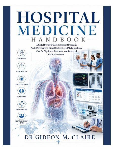 Hospital Medicine Handbook: A Global Standard Guide to Inpatient Diagnosis, Acute Management, Clinical Protocols, and Multidisciplinary Care for Physicians, Residents, and Advanced Practice Providers