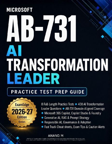 Microsoft AB-731 - AI Transformation Leader - Practice Test Prep Guide