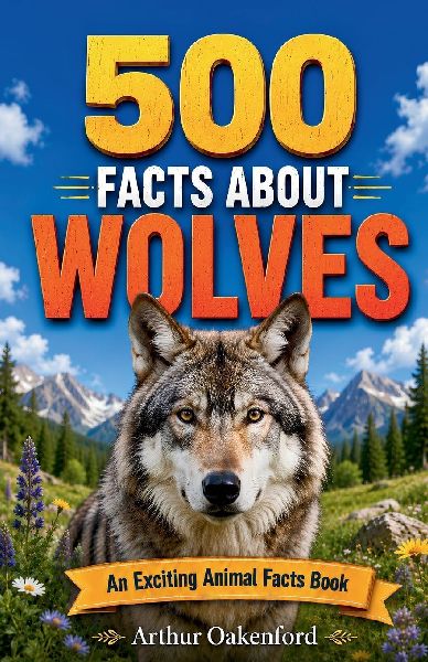 500 Fascinating Facts About Wolves: Incredible Wildlife Trivia, Survival Secrets and Forest Discoveries for Kids, and Adults