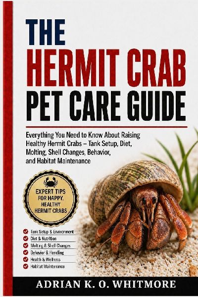 THE HERMIT CRAB PET CARE GUIDE: Everything You Need to Know About Raising Healthy Hermit Crabs - Tank Setup, Diet, Molting, Shell Changes, Behavior, and Habitat Maintenance