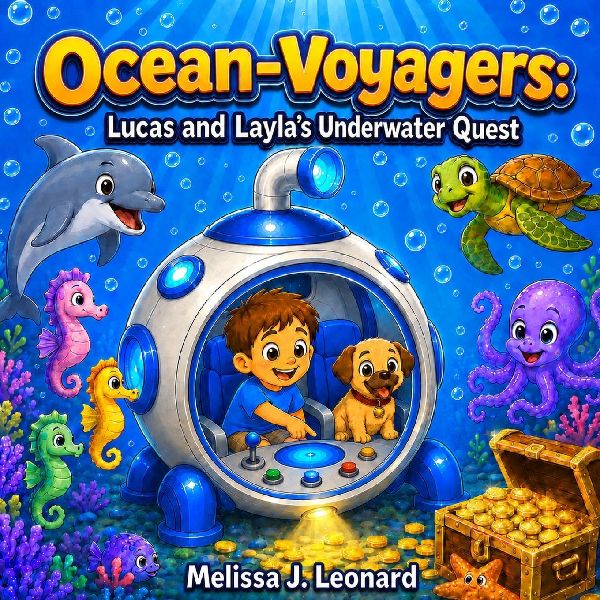 Ocean-Voyagers: Lucas and Layla's Underwater Quest
