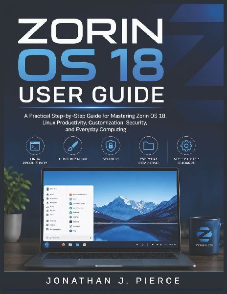 ZORIN OS 18 USER GUIDE: A Practical Step-by-Step Guide for Mastering Zorin OS 18, Linux Productivity, Customization, Security, and Everyday Computing