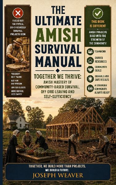 The Ultimate Amish Survival Manual: Together We Thrive - Amish Mastery of Community-Based Survival, Off-Grid Living and Self-Sufficiency