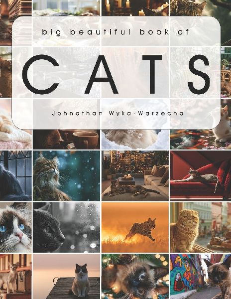 Big Beautiful Book of Cats: Cat Coffee Table Picture Book | Cat Breed Photography Images | Feline Home Decor Accent Piece