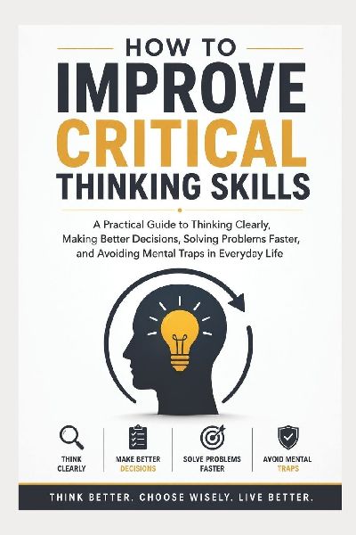 How To Improve Critical Thinking Skills: A Practical Guide to Thinking Clearly, Making Better Decisions, Solving Problems Faster, and Avoiding Mental Traps in Everyday Life