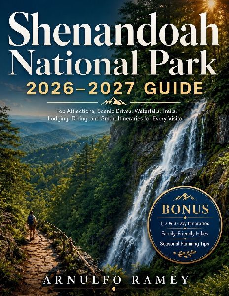 Shenandoah National Park 2026-2027 Guide: Complete Visitor's Guide to Skyline Drive, Hiking Trails, Wildlife, Seasons, & Gateway Towns with Itineraries and Insider Tips
