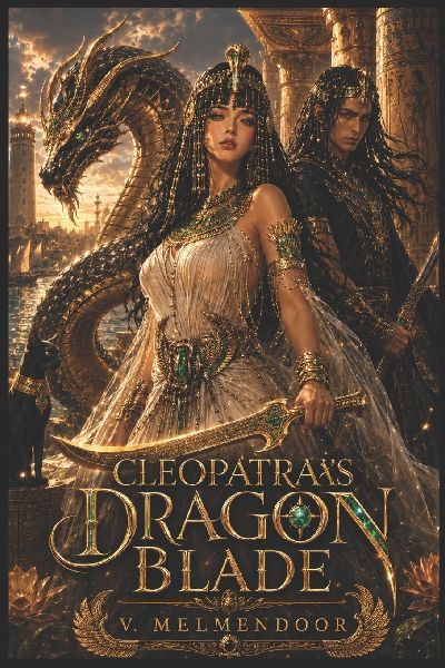 Cleopatra's Dragon Blade: A Cozy Romantasy LitRPG Adventure in Ancient Egypt with Dragon Magic, Found Family, and a Time-Lost Assassin