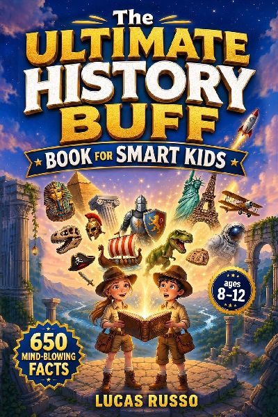 The Ultimate History Buff Book for Smart Kids: 650 Mind-Blowing Facts From Ancient Wonders to Modern Marvels