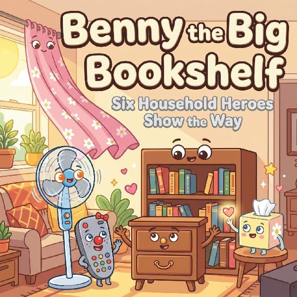 Benny the Big Bookshelf: Six Household Heroes Show the Way: Six little household items help children name, understand, and manage their big feelings