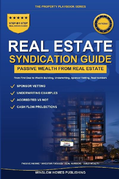 Real Estate Syndication for Passive Investors: Step by Step from First Deal to Wealth Building, with Underwriting, Sponsor Vetting, and Real Numbers for Accredited and Non-Accredited Investors