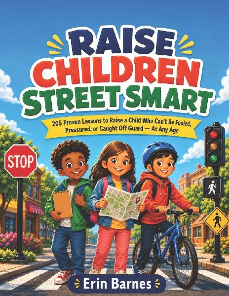 RAISE CHILDREN STREET SMART: 205 Proven Lessons to Raise a Child Who Can't Be Fooled, Pressured, or Caught Off Guard - At Any Age