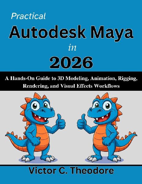 Practical Autodesk Maya in 2026: A Hands-On Guide to 3D Modeling, Animation, Rigging, Rendering, and Visual Effects Workflows