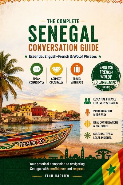 The Complete Senegal Conversation Guide: Essential English-French & Wolof Phrases for Travel, Daily Life & Local Communication