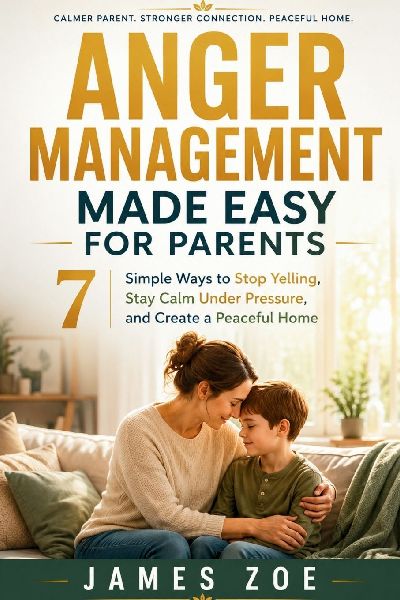 Anger Management Made Easy for Parents: 7 Simple Ways to Stop Yelling, Stay Calm Under Pressure, and Create a Peaceful Home