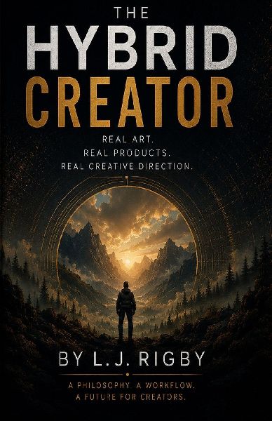 The Hybrid Creator: Real Art. Real Products. Real Creative Direction.